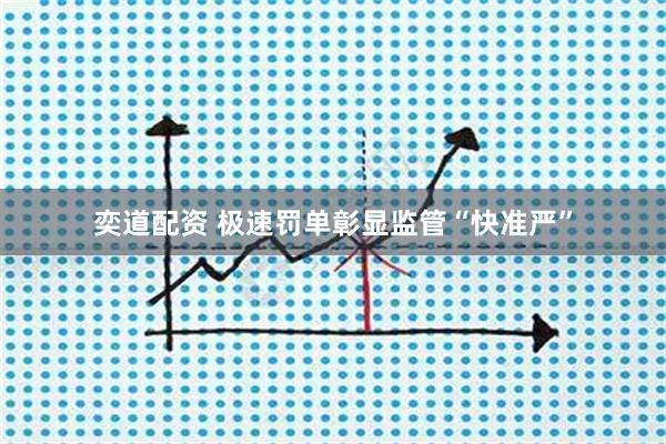 奕道配资 极速罚单彰显监管“快准严”